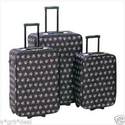 3 Pc**STYLISH SKULLS LUGGAGE SET**WHEELS*HANDLES**