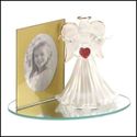 ANGELIC LOVE PHOTO FRAME W/ SCULPTED ANGEL**NIB