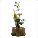 BREATHTAKING HUMMINGBIRD HAVEN WATER FOUNTAIN**NIB