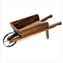 COUNTRY WHEEL BARREL FLOWER CART PLANTER**NIB