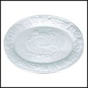 WHITE EMBOSSED TURKEY PLATTER**Holidays!!**NIB