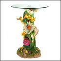 Breathtaking HUMMINGBIRD SCULPTED ACCENT TABLE**NI