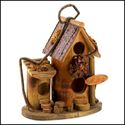TWO STORY BIRD CAFE BIRDHOUSE**NIB