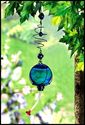ARTSY STAIN GLASS*SAPPHIRE TWIST HUMMINGBIRD BIRDF