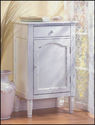 Set of 2**ANTIQUED WEATHERED  NIGHTSTAND SIDE CABI