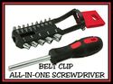 BELT BUCKLE ALL-IN-ONE SCREWDRIVER SET**NIB