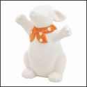 ADORABLE BOW TIE BUNNY FIGURINE**NIB