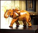 EXOTIC ELEPHANT FIGURINE SCULPTURE**NIB