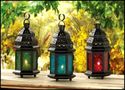 Christmas**GREEN GLASS MOROCCAN LANTERN FOR HOLIDA