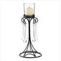 GRACEFUL TEARDROPS VOTIVE OR TEALIGHT CANDLEHOLDER