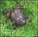 GARDEN FROG "HIDE-A-KEY" KEY HIDER SCULPTURE**NIB