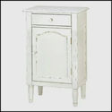 Set of 2**ANTIQUED WEATHERED  NIGHTSTAND SIDE CABI