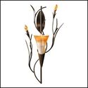 SUNRISE DAWN LILY TEALIGHT WALL SCONCE**NIB