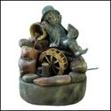 LAZY DAYS WATER WHEEL FARMHAND WATER FOUNTAIN**NIB