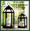  Lg 12" BRONZE CONTEMPORARY CANDLE LANTERN**NIB