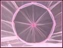 PINK BUTTERFLY BED CANOPY**GLOWING BUTTERFLIES**NI