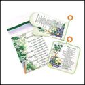 3 Pc**23RD PSALM KITCHEN SET*TOWEL MIT & POTHOLDER
