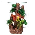 BONSAI WATER FOUNTAIN TABLE W/ GLASS TOP**NIB