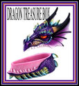 DRAGON SKULL TREASURE OR TRINKET BOX**NIB