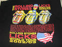 NICE ROLLING STONES FORTY LICKS CONCERT T SHIRT X 