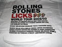 NICE ROLLING STONES FORTY LICKS CONCERT T SHIRT ME