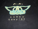 NICE 1997 AEROSMITH NINE LIVES TOUR CONCERT T SHIR