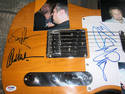 VAN HALEN SIGNED FENDER GUITAR X4 WHOLE BAND PSA D