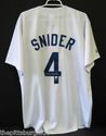  DUKE SNIDER SIG MAJESTIC DODGER JERSEY GAI JSA PS