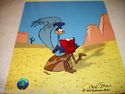 WB SIGNED CHUCK JONES LIM EDITION  NEUROTIC COYOTE