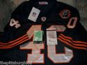 GALE SAYERS BEARS THROWBACK JERSEY GAI PSA DNA JSA