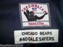 GALE SAYERS BEARS THROWBACK JERSEY GAI PSA DNA JSA