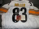 STEELERS HEATH MILLER AUT SB JERSEY PSA DNA GAI JS