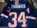 Thurman Thomas Bills M&N AUT JERSEY GAI PSA DNA JS