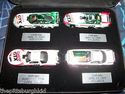 2002 JOHN FORCE 4 CAR 1/64 ACTION 100TH WIN DIECAS