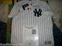 YOGI BERRA YANKEES GRADE 9 JERSEY JSA GAI PSA DNA 