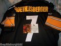 ROETHLISBERGER STEELERS JERSEY PSA DNA GAI UDA JSA