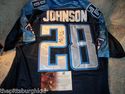 TITANS CHRIS JOHNSON SIGNED JERSEY JSA UDA PSA DNA