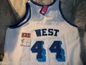 JERRY WEST Lakers Throwback Jersey JSA GAI UDA PSA