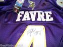 BRETT FAVRE VIKINGS Authenti Jersey JSA GAI UDA PS