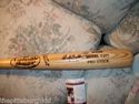 Bob Feller HOF 62 Game Bat SIGN GAI JSA UDA PSA DN