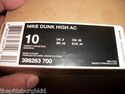 NEW IN BOX NIKE DUNK HIGH AC SUEDE SHOE SIZE 10