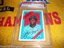 1972 KELLOGG'S #8 FERGIE JENKINS PSA 9 MINT RARE N