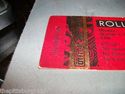 RARE  ROLLING STONES OCT 5TH 1981 TOUR UNUSED TICK