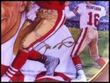 JOE MONTANA GARTLAN CERTIFED SIGNED  10"  PLATE JS