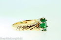 Antique Victorian 1890s 1.25ct Colombian Emerald 1