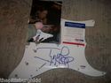 IGGY POP SIGNED STOOGES GUITAR PICK GUARD PSA DNA 