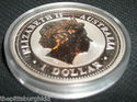 RARE 2001 Australian $1 - 1 oz .999 Silver Lunar S