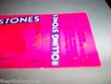 RARE  ROLLING STONES NOV 20TH 1981 TOUR UNUSED TIC