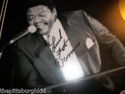 NICE FATS DOMINO 8 X 10 FRAMED SIGNED PHOTO PSA DN