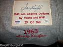 SANDY KOUFAX M&N COOPERSTOWN JERSEY GAI PSA DNA JS